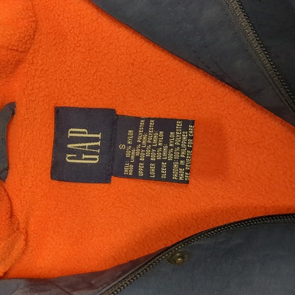 Vintage GAP Navy Blue Anorak Y2K Jacket - Picture 6 of 9